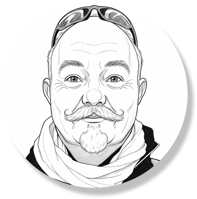 Pascal Salamin, Caricature, Lunettes