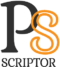 logo de pascal salamin, scriptor